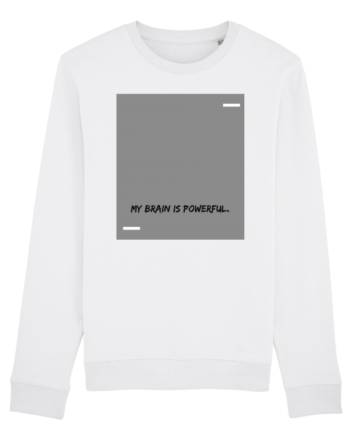 Bluză mânecă lungă Unisex Rise White