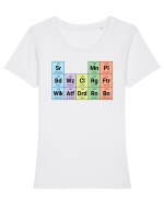 Periodic classes Tricou mânecă scurtă guler larg fitted Damă Expresser