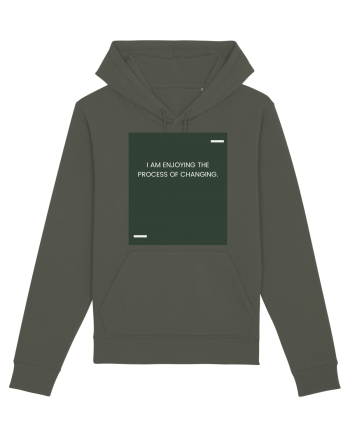 I am enjoying the process of changing. Khaki
