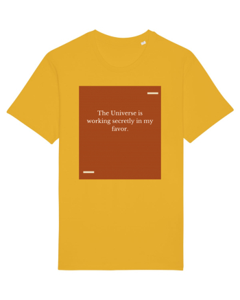 The Universe is working secretly in my favor. Spectra Yellow