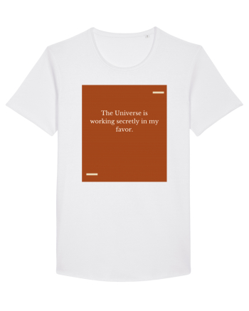 The Universe is working secretly in my favor. White