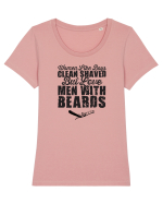Beards Tricou mânecă scurtă guler larg fitted Damă Expresser