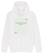 I am full of light, love and good vibrations. Hanorac cu fermoar Unisex Connector