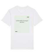 I am full of light, love and good vibrations. Tricou mânecă scurtă Unisex Rocker