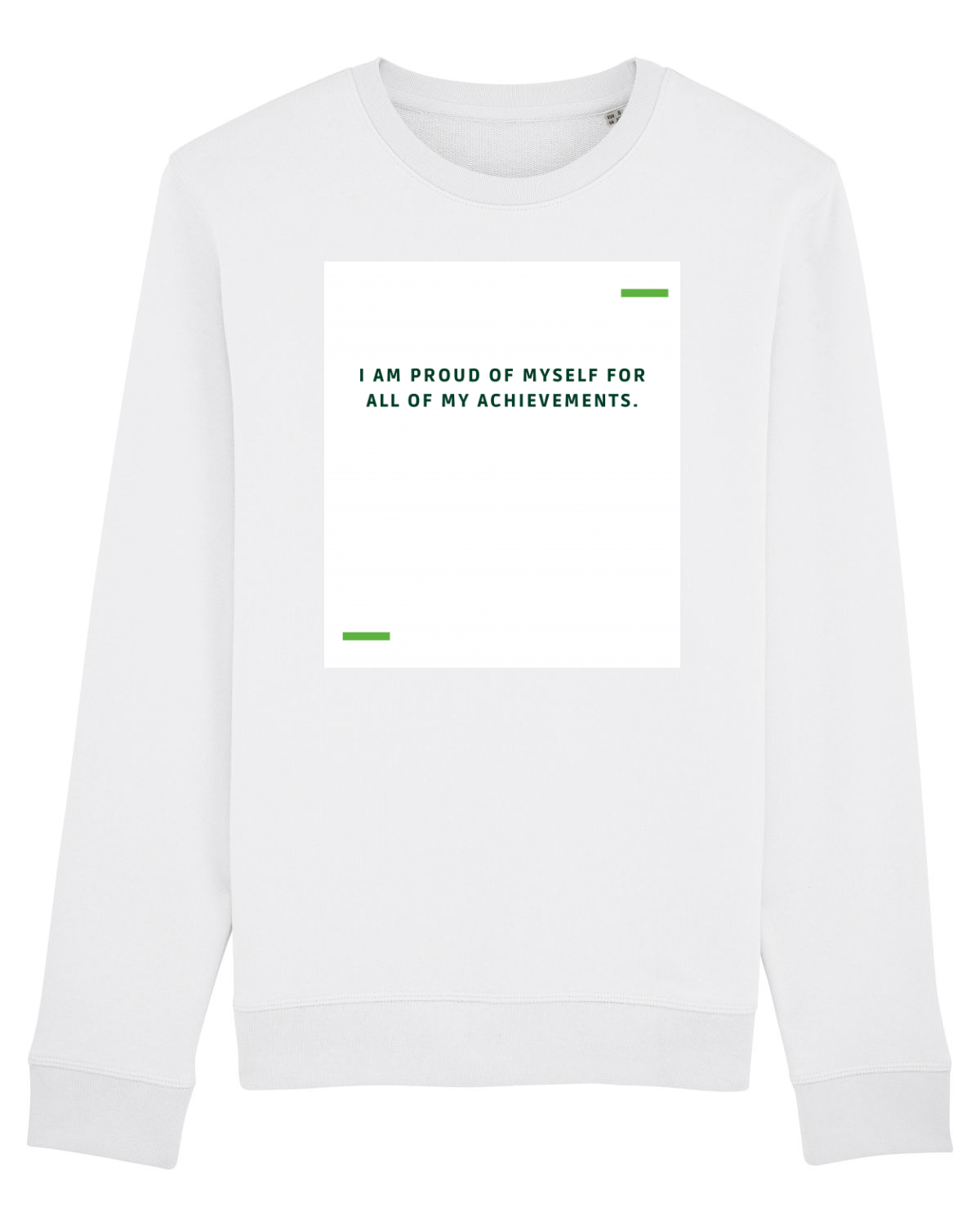 Bluză mânecă lungă Unisex Rise White