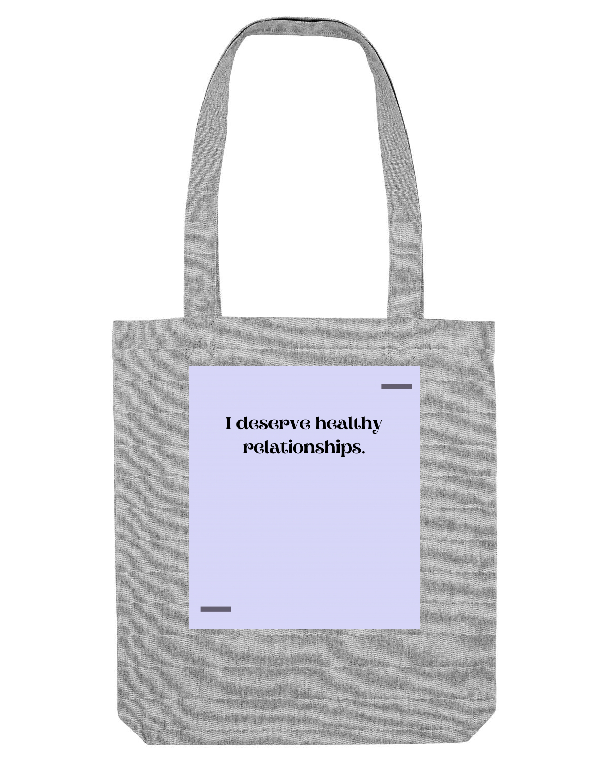 Sacoșă textilă Heather Grey