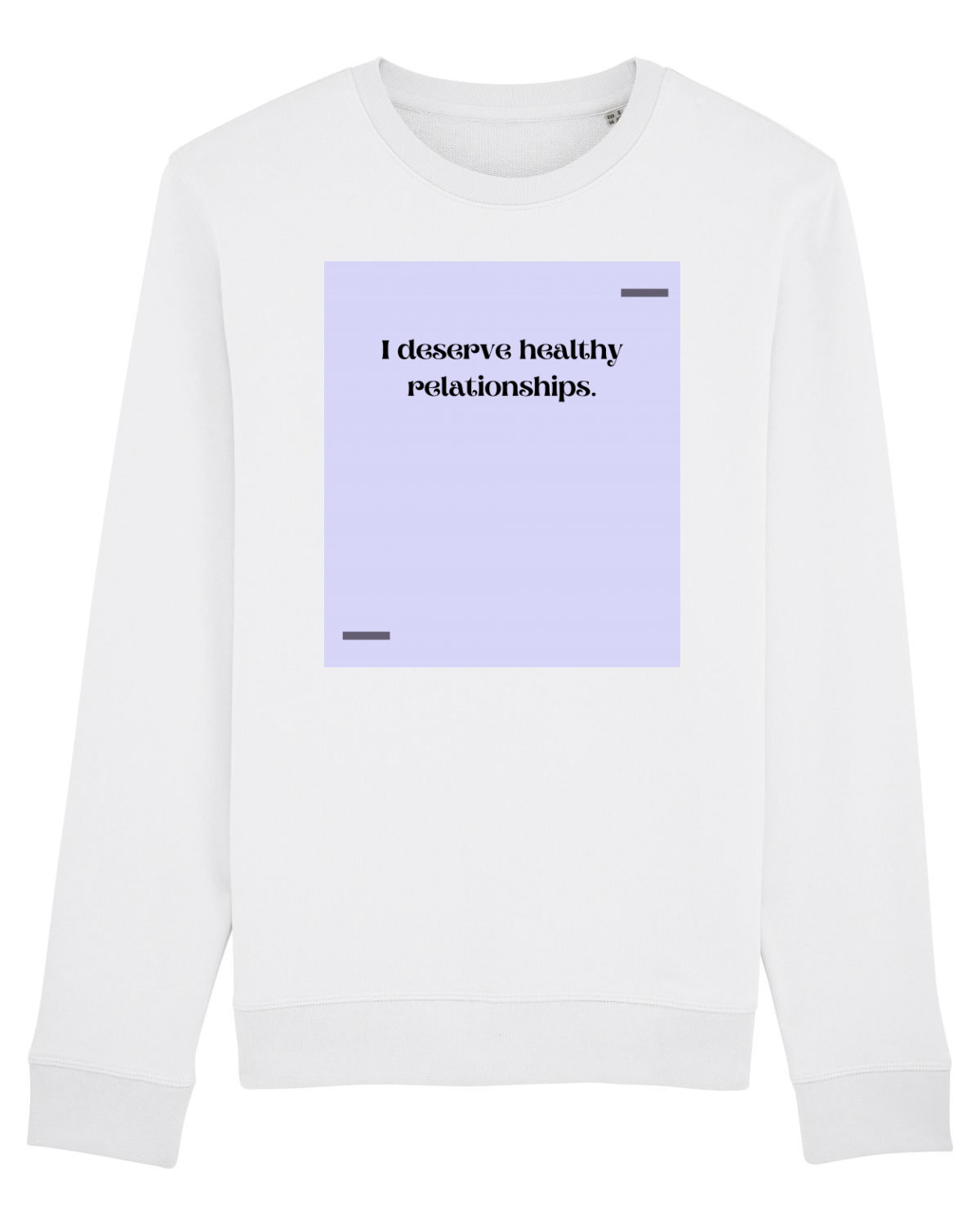 Bluză mânecă lungă Unisex Rise White