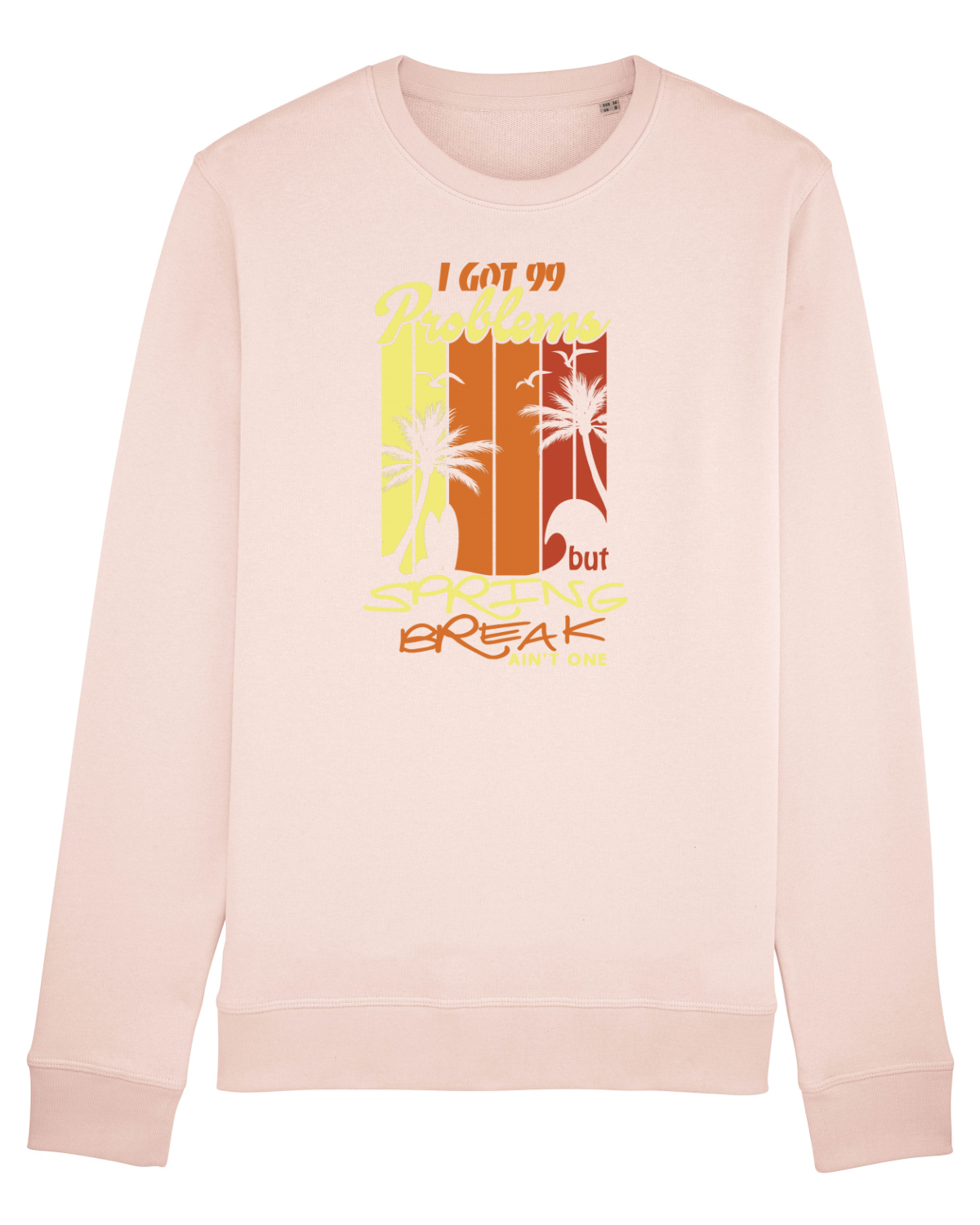 Bluză mânecă lungă Unisex Rise Candy Pink