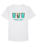 Monty Hall Tricou mânecă scurtă guler larg Bărbat Skater