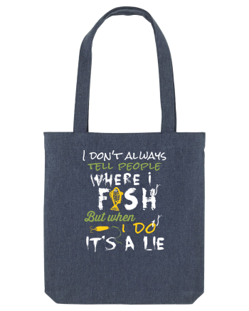 Fishing quote Midnight Blue
