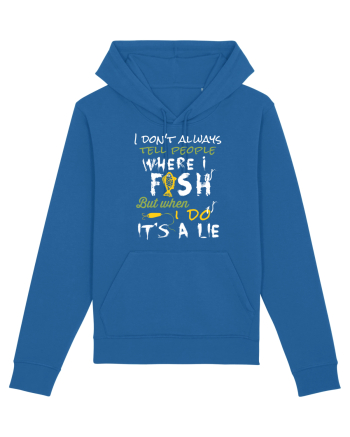 Fishing quote Royal Blue