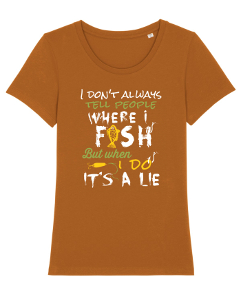 Fishing quote Roasted Orange