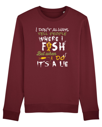 Fishing quote Burgundy