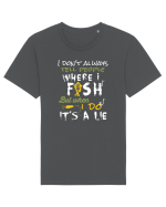 Fishing quote Tricou mânecă scurtă Unisex Rocker