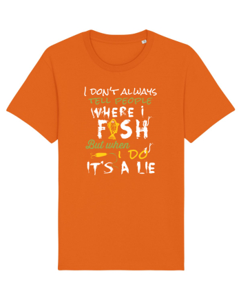 Fishing quote Bright Orange