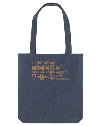 Women like coffee Midnight Blue