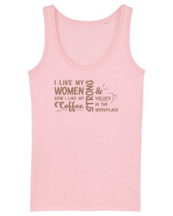 Women like coffee Cotton Pink