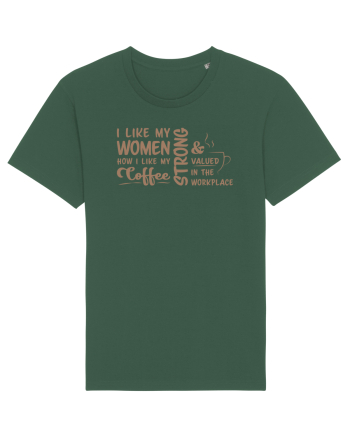 Women like coffee Bottle Green