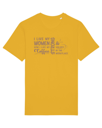 Women like coffee Spectra Yellow
