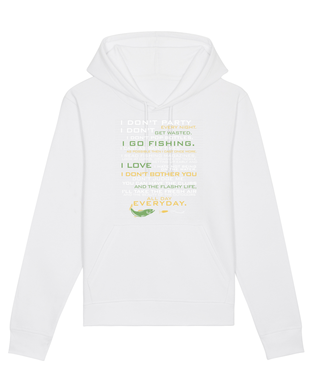 Hanorac Unisex Drummer White