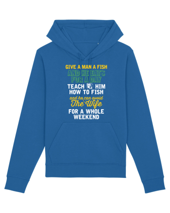 Avoid the wife for a whole weekend Royal Blue