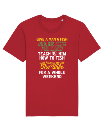 Avoid the wife for a whole weekend Red