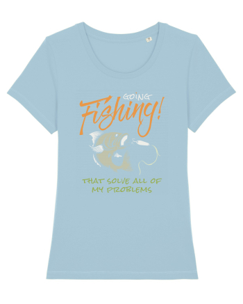 Going Fishing Sky Blue