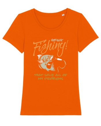 Going Fishing Bright Orange