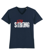 Stay strong Tricou mânecă scurtă guler V Bărbat Presenter