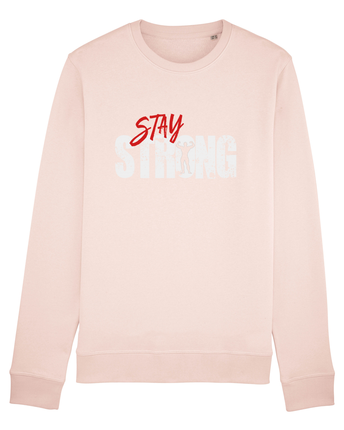 Bluză mânecă lungă Unisex Rise Candy Pink
