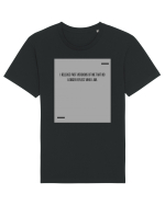 I release past versions of me that no longer reflect who I am. Tricou mânecă scurtă Unisex Rocker