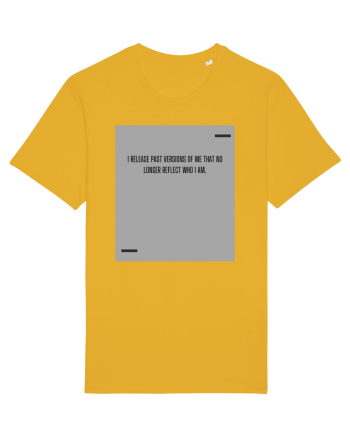 I release past versions of me that no longer reflect who I am. Spectra Yellow