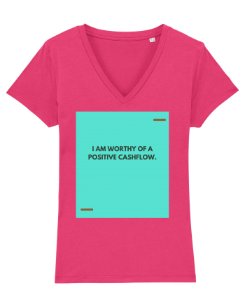 I am worthy of a positive cashflow. Raspberry
