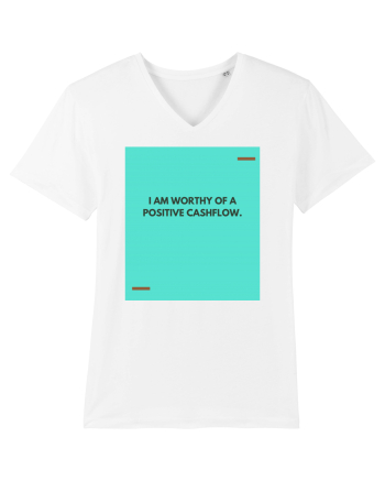 I am worthy of a positive cashflow. White
