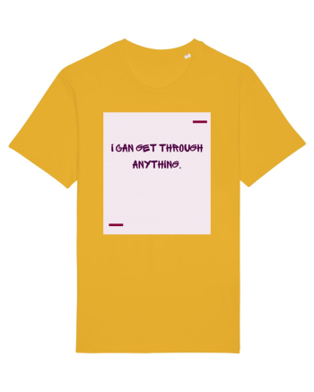 I can get through anything. Spectra Yellow