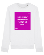 I give myself permission to prosper and grow. Bluză mânecă lungă Unisex Rise