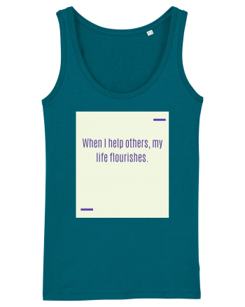 When I help others, my life flourishes. Ocean Depth