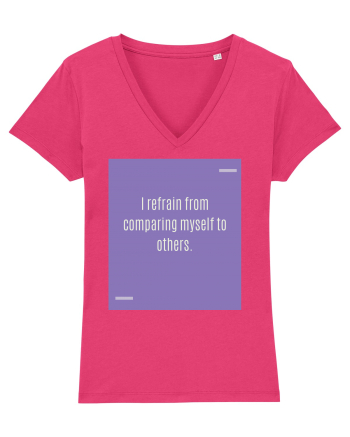 I refrain from comparing myself to others. Raspberry