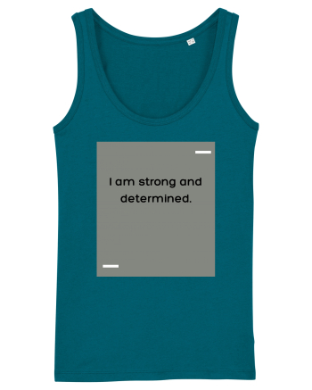I am strong and determined. Ocean Depth