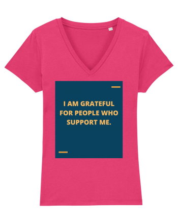I am grateful for people who support me. Raspberry