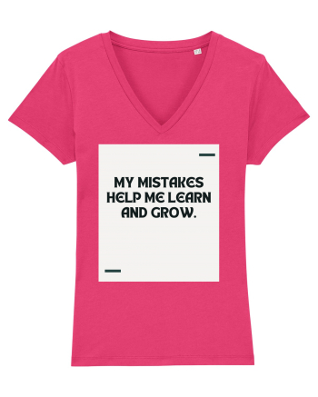 My mistakes help me learn and grow. Raspberry