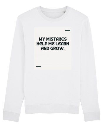 My mistakes help me learn and grow. White