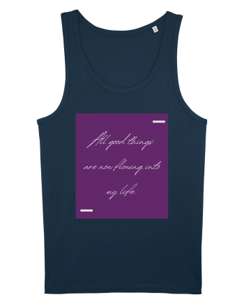 All good things are now flowing into my life. Navy