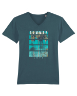 Summer Love Tricou mânecă scurtă guler V Bărbat Presenter