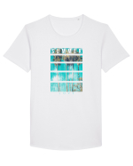 Summer Love Tricou mânecă scurtă guler larg Bărbat Skater