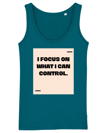 I focus on what I can control. Ocean Depth