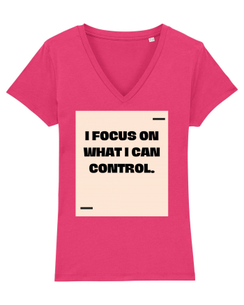 I focus on what I can control. Raspberry