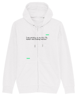 I am priority in my life. My health and healing matter. Hanorac cu fermoar Unisex Connector