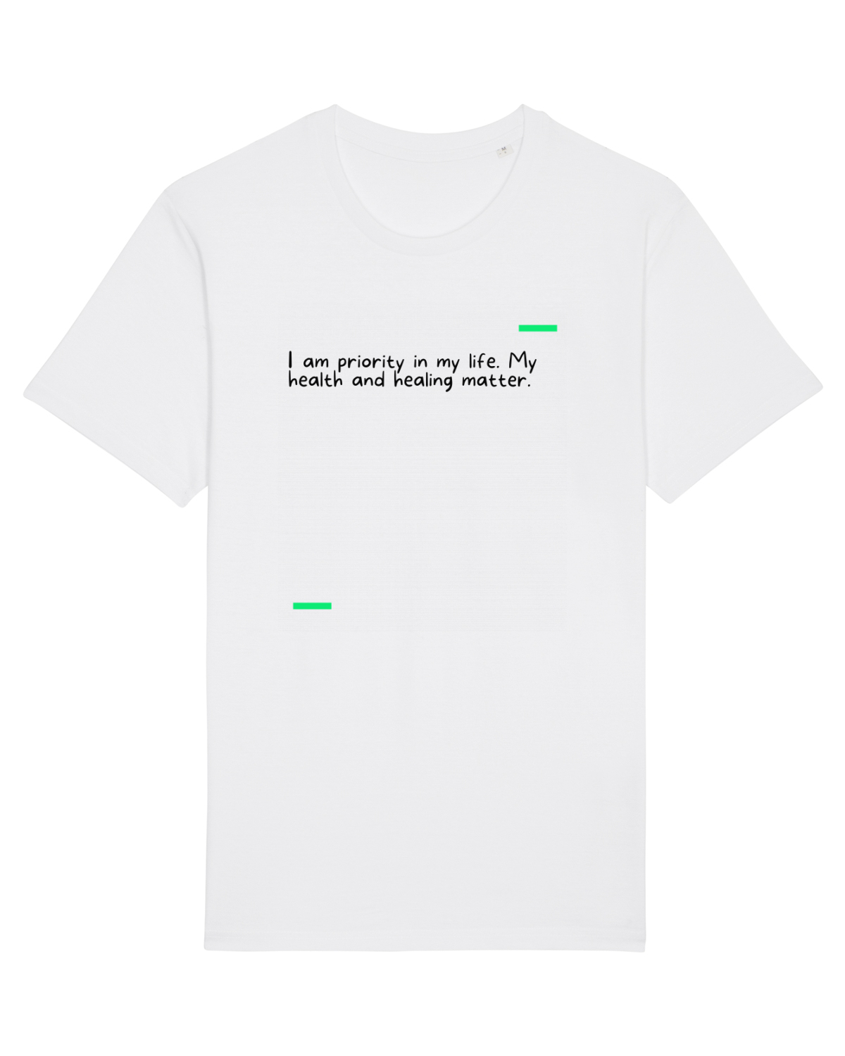 Tricou mânecă scurtă Unisex Rocker White