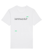 I am priority in my life. My health and healing matter. Tricou mânecă scurtă Unisex Rocker